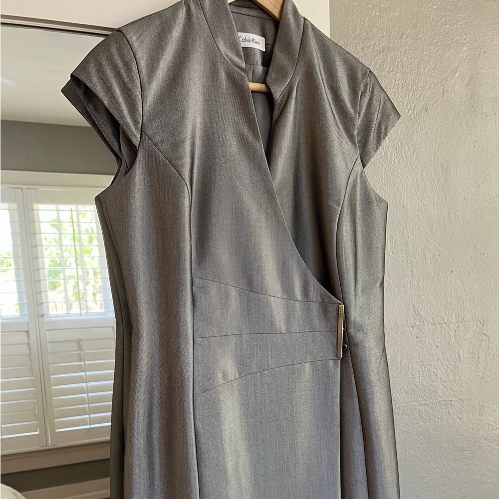 Calvin Klein Wrap with Snap Closure